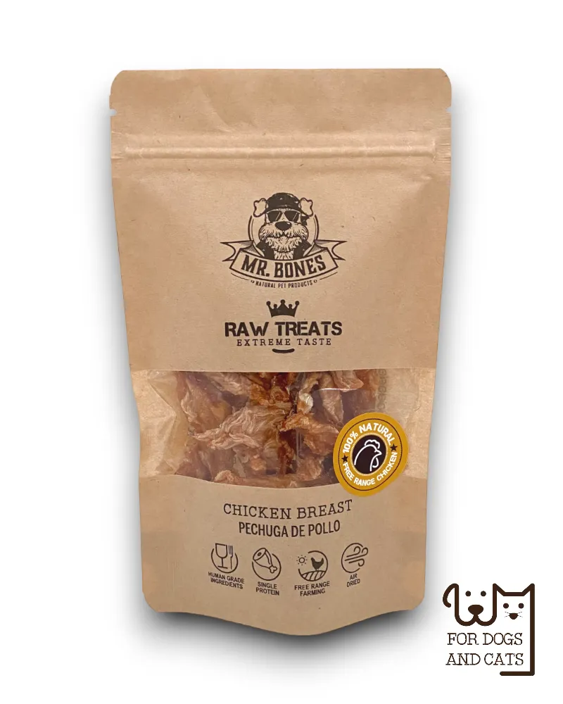 Mr. Bones Raw Treats Chicken-Pierś z kurczaka